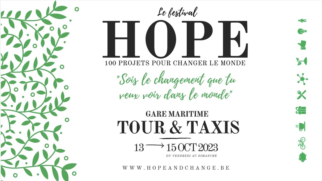 stand bokashi compostage salon Hope Bruxelles Tour et Taxi