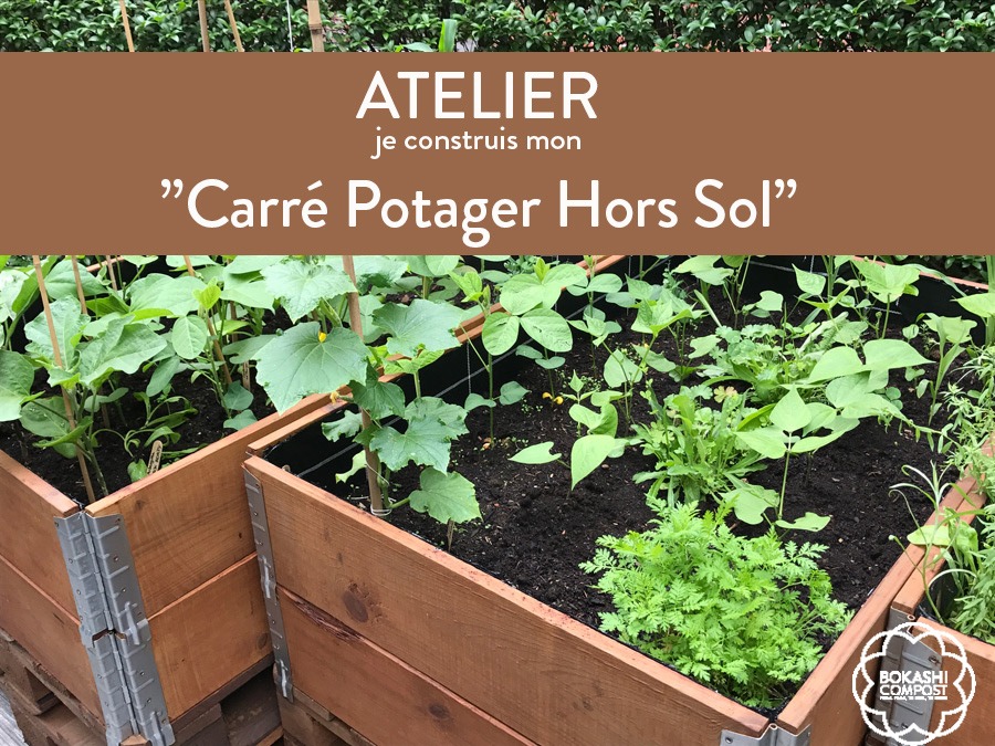 construire carr&eacute; potager hors sol