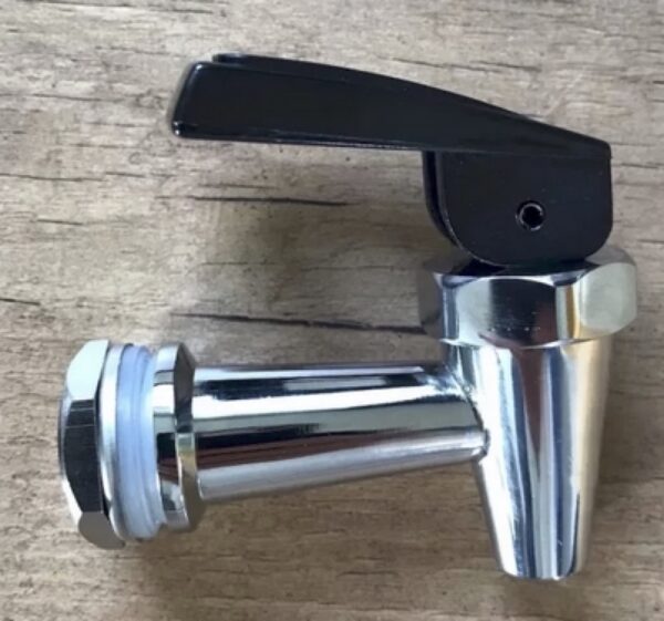 robinet à levier chromé metal pour filtres à eau fontaines British Berkefeld Doulton et compatible Berkey