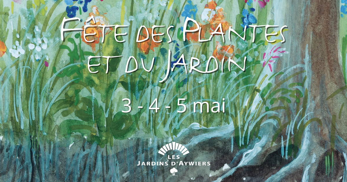 affiche fête des plantes et du jardin Aywiers mai 2024