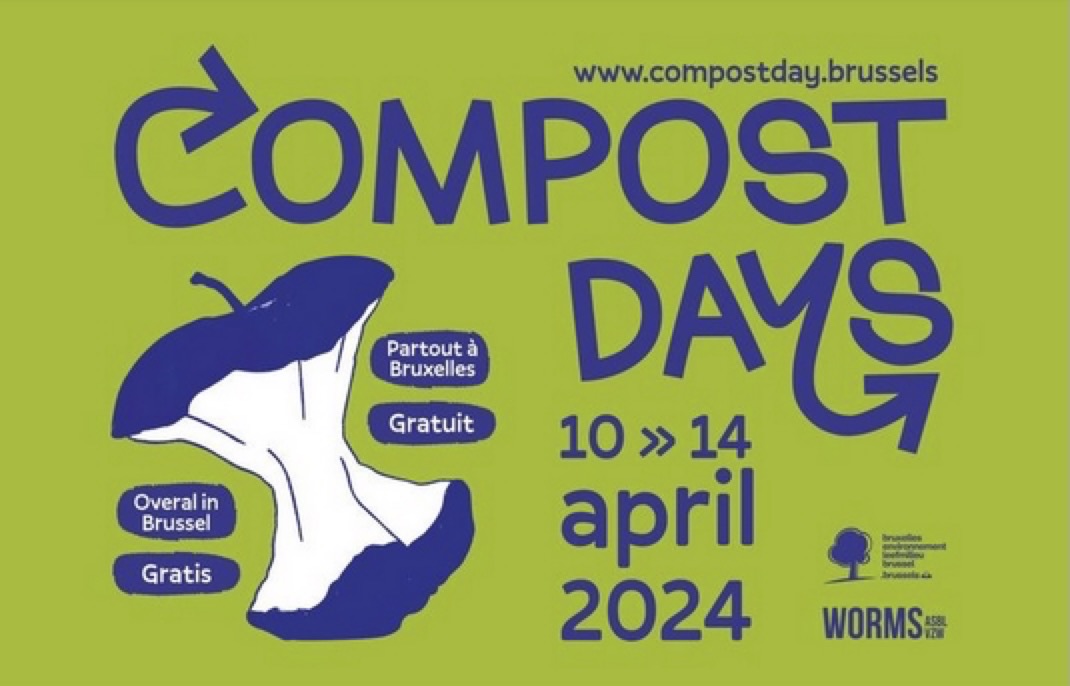compost days 2024 marché worms asbl