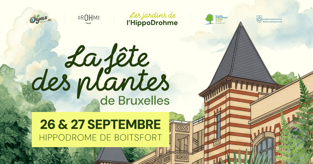 Fête des plantes de bruxelles Hippodrome de boitsfort septembre 2026